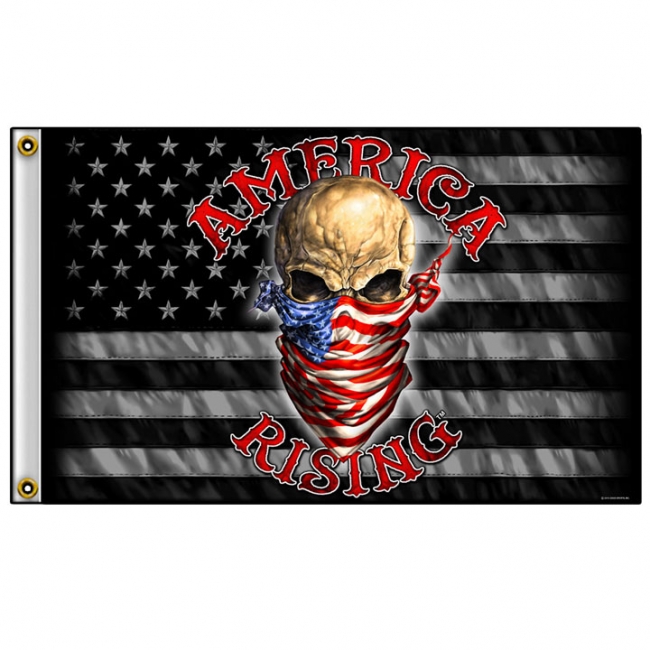 Full Size 3'x 5' Full Color Biker Flags